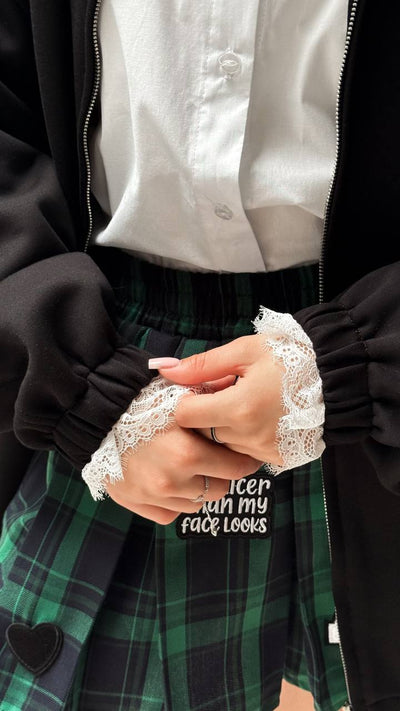 Бомбер "Laced" Black