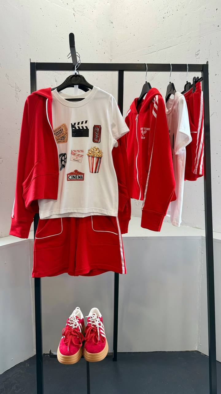 Футболка "Cinema" White