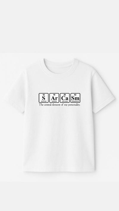 Футболка "Sarcasm" White