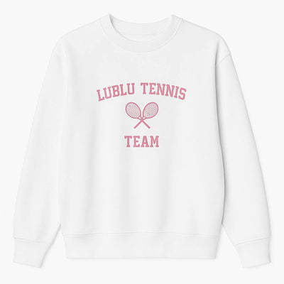Світшот "Tennis" Milk/Pink