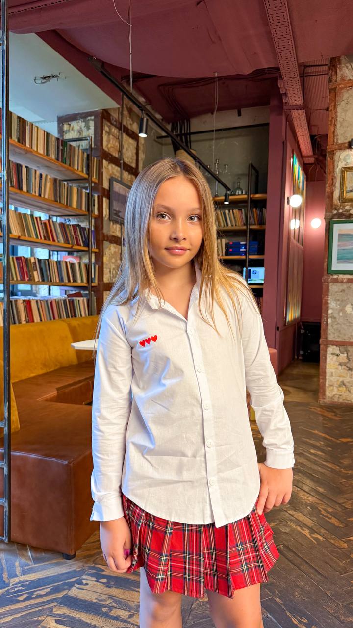 Сорочка "Love drops" White