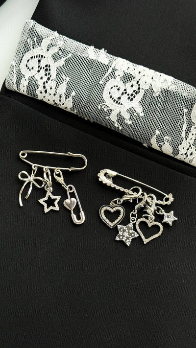 Булавка з ланцюжками