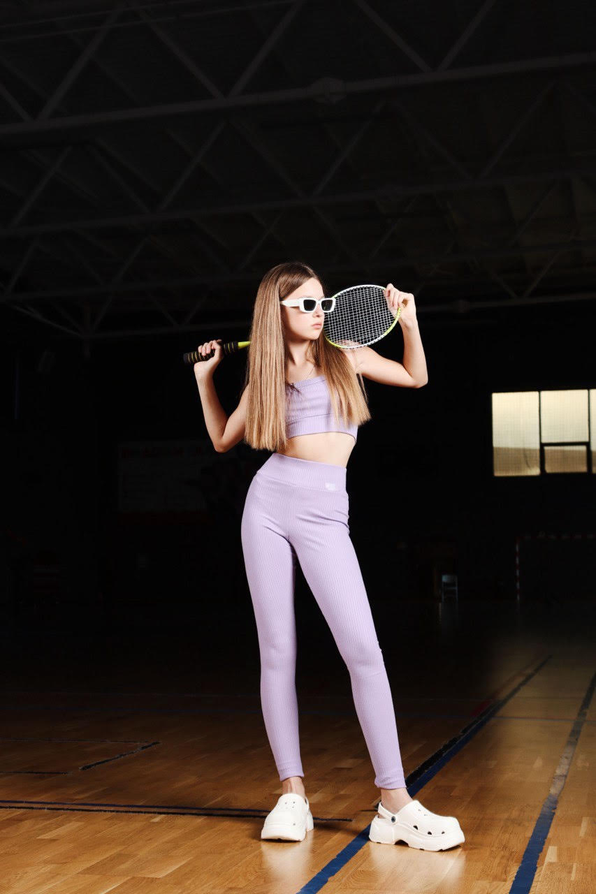 LuBlu Лосини рубчик Purple