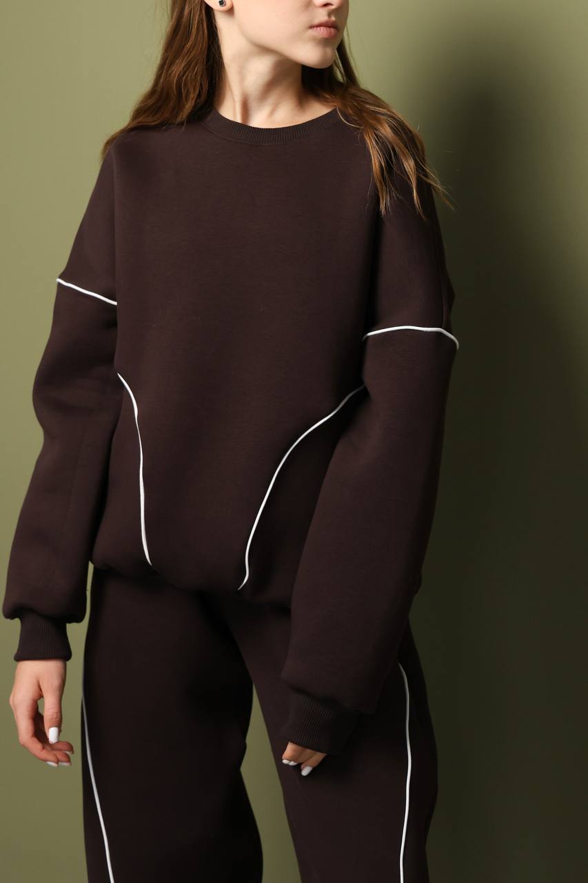 Костюм з кантом Brown