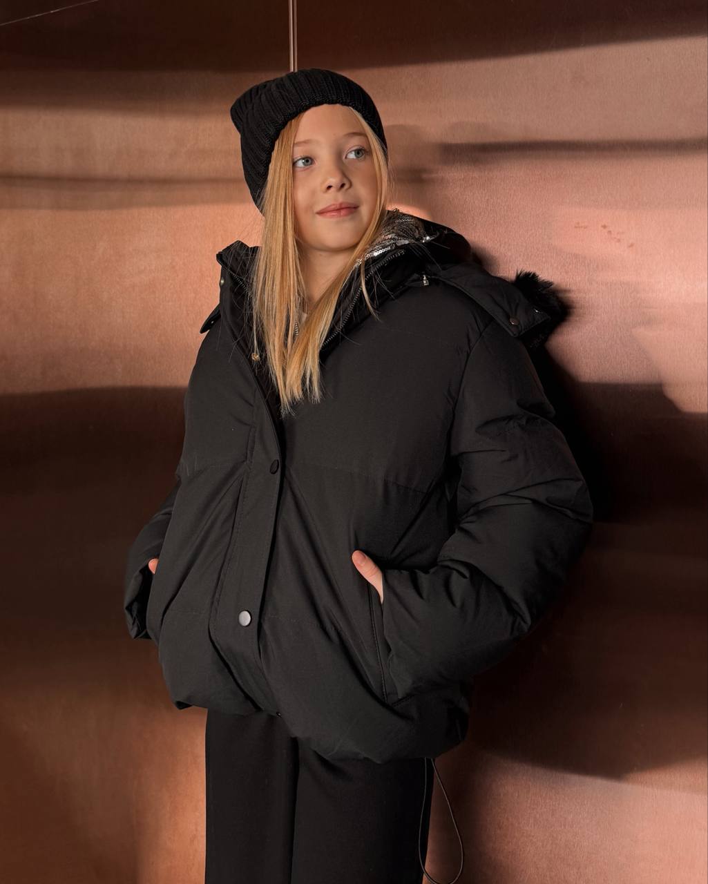 Пуховик Short Black