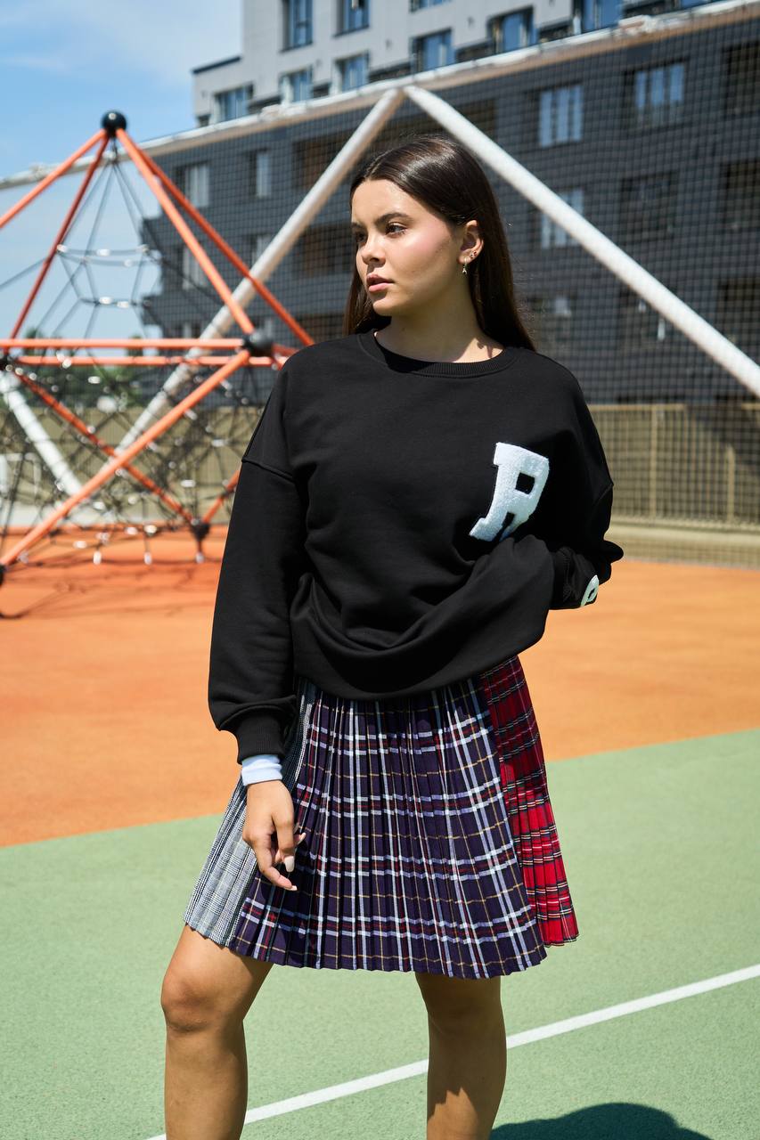 LuBlu Світшот school "R" Black