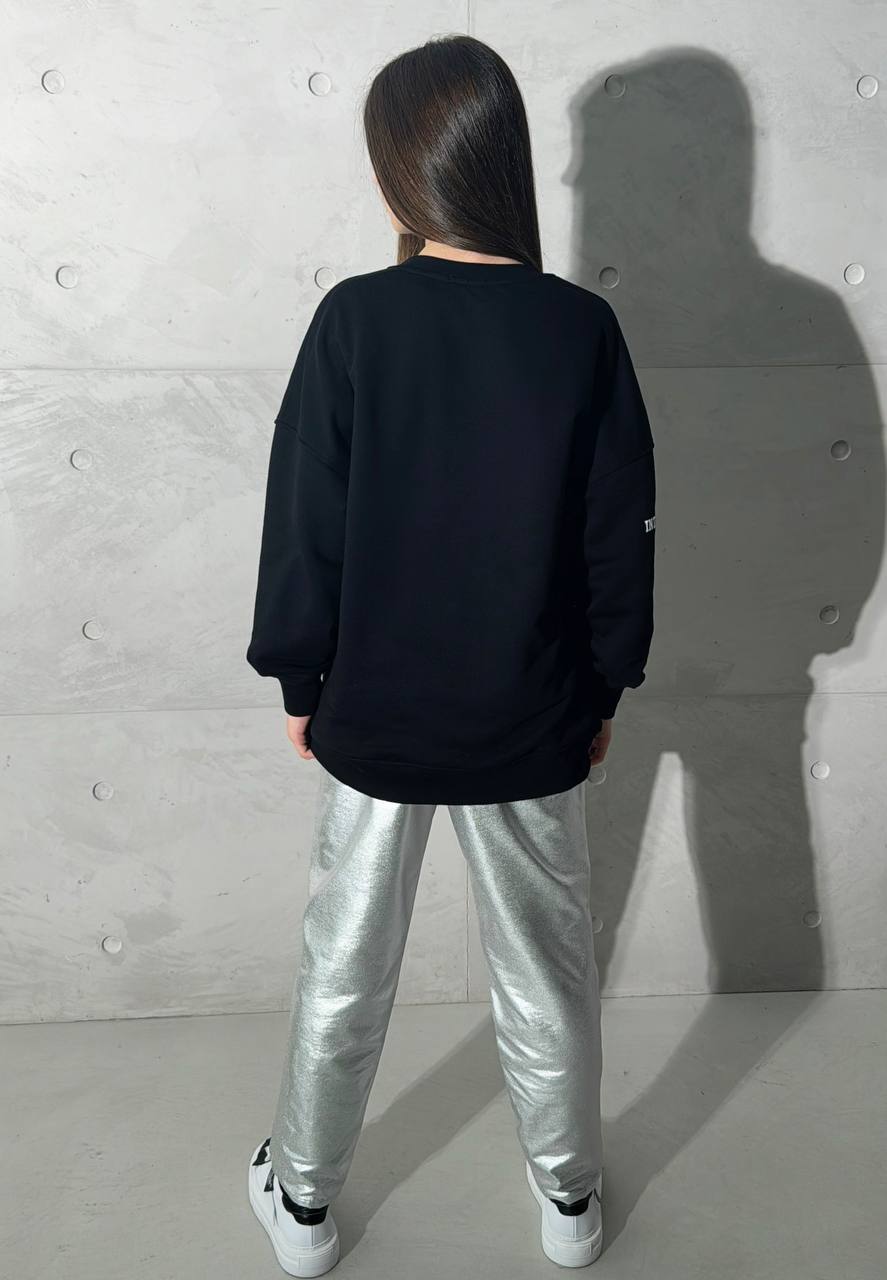 LuBlu Світшот kids "25" Black