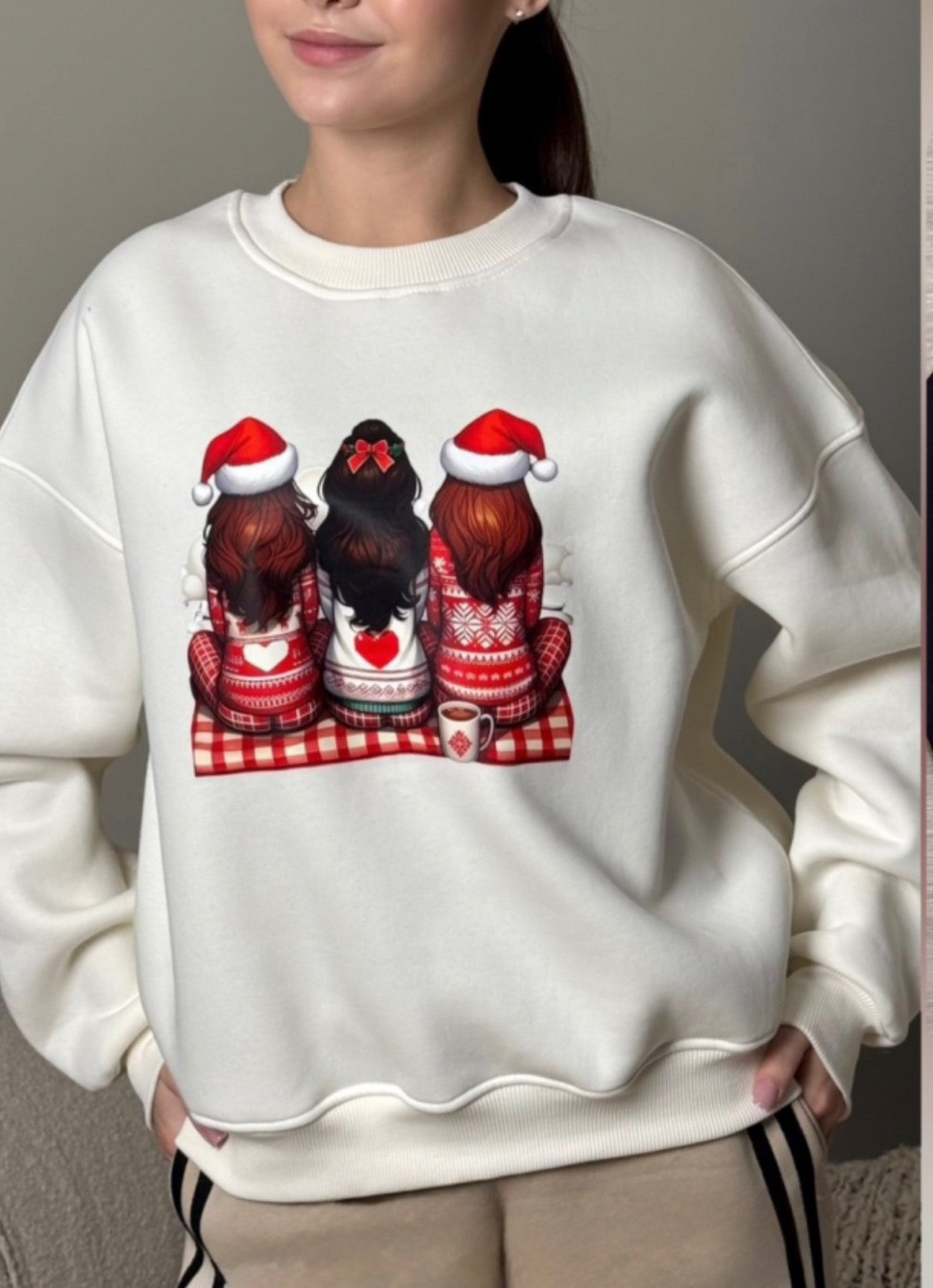 Світшот XMas Vibe Milk