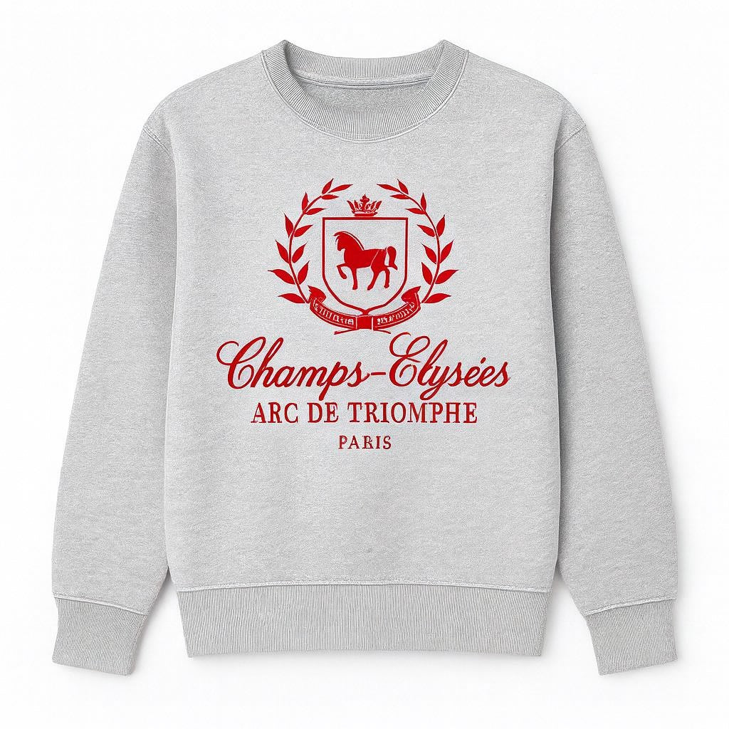 Світшот SCH "Champs" Grey/Red