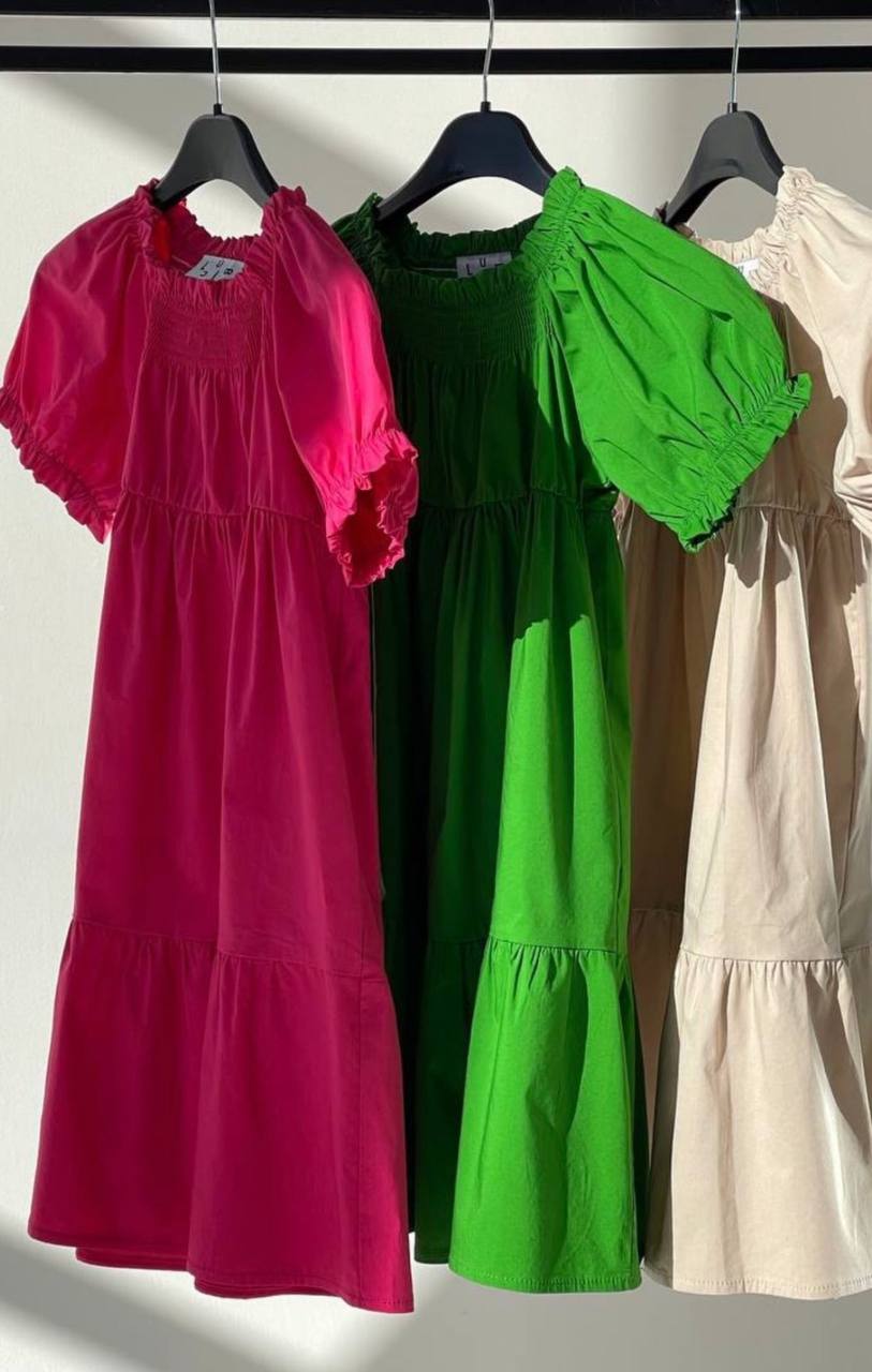 Lublu kids Сукня волан Beige