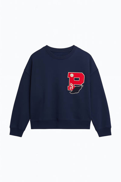LuBlu Світшот school "P" Navy