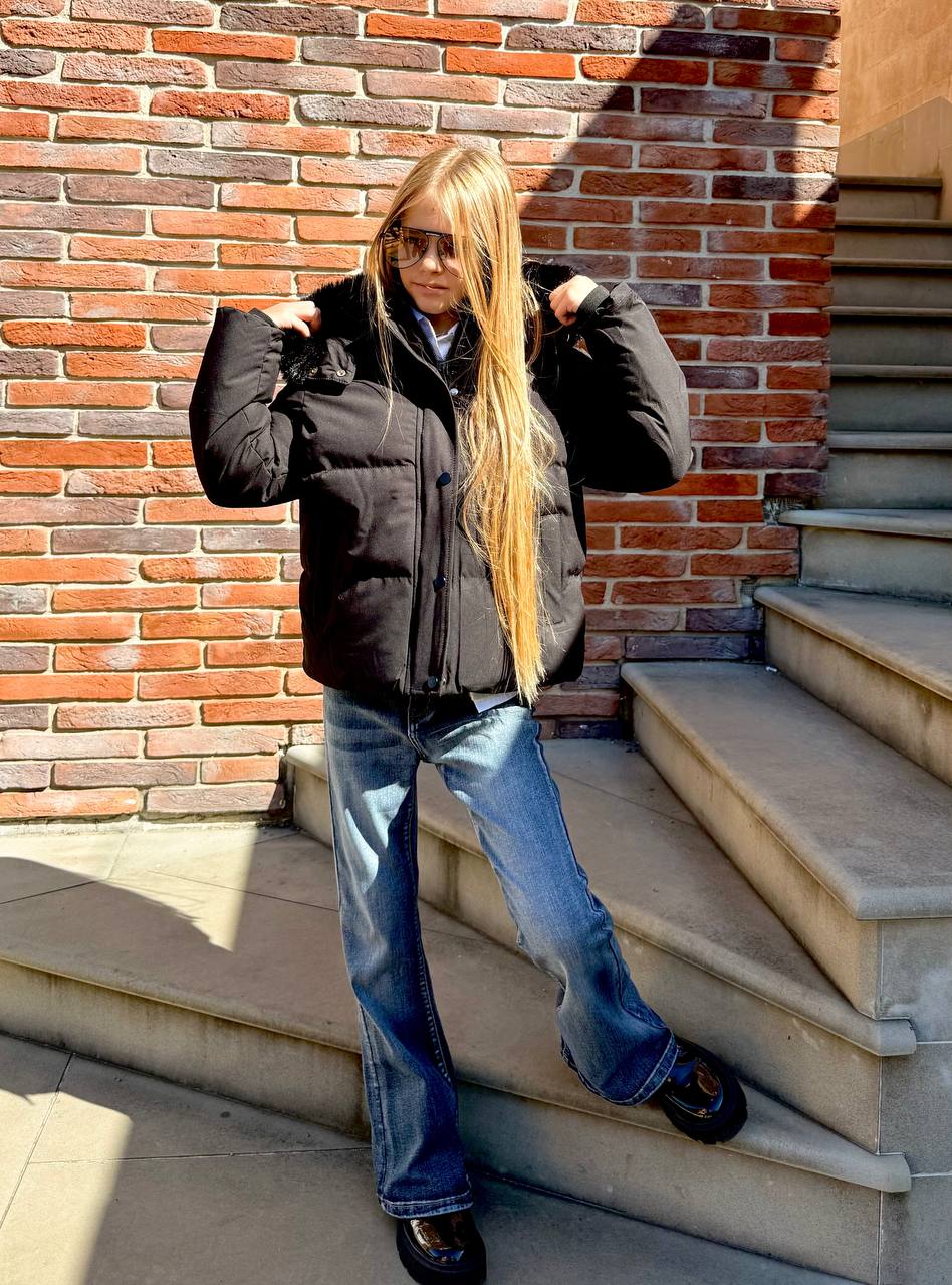 Пуховик Short Black