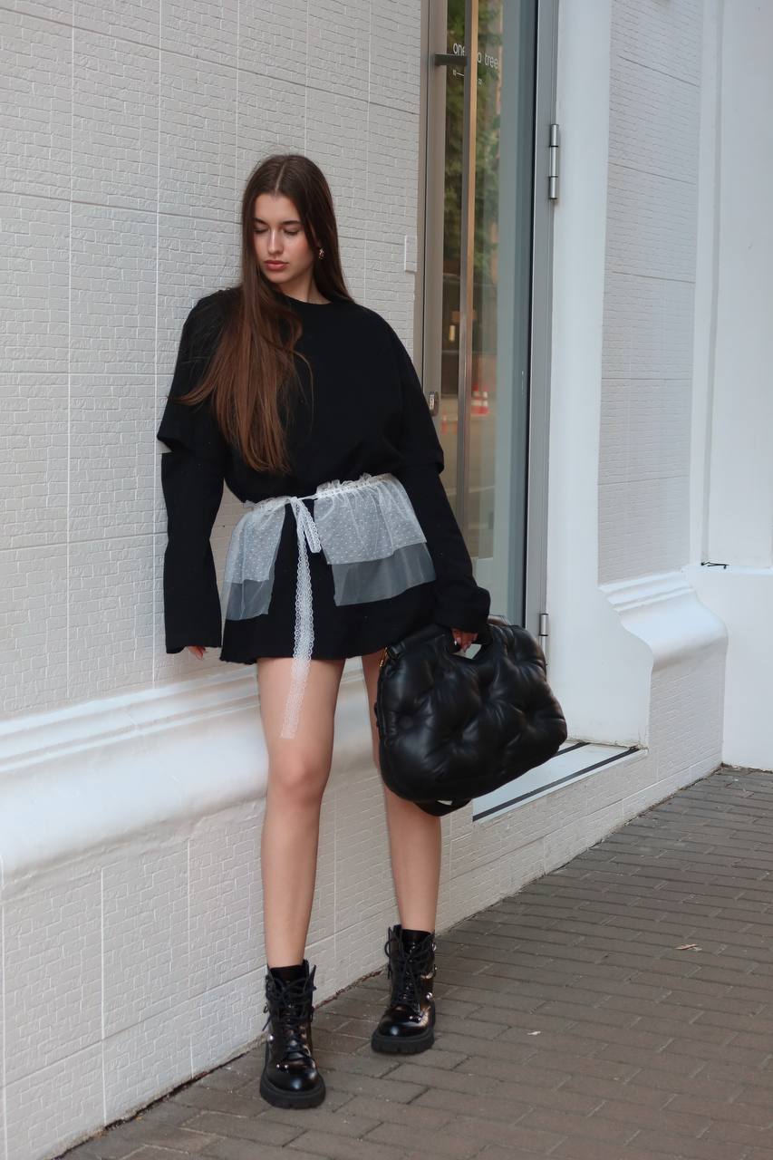 Лонгслів "Slash" Black