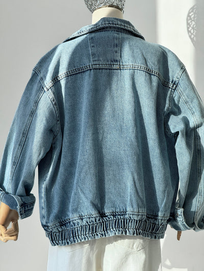 Lublu kids Джинсова куртка з карманами Blue Denim