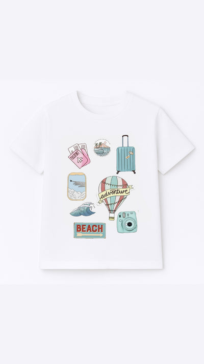 Футболка "Travel" White
