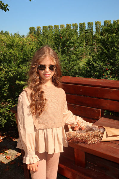 Джемпер Relaxed Knit Beige
