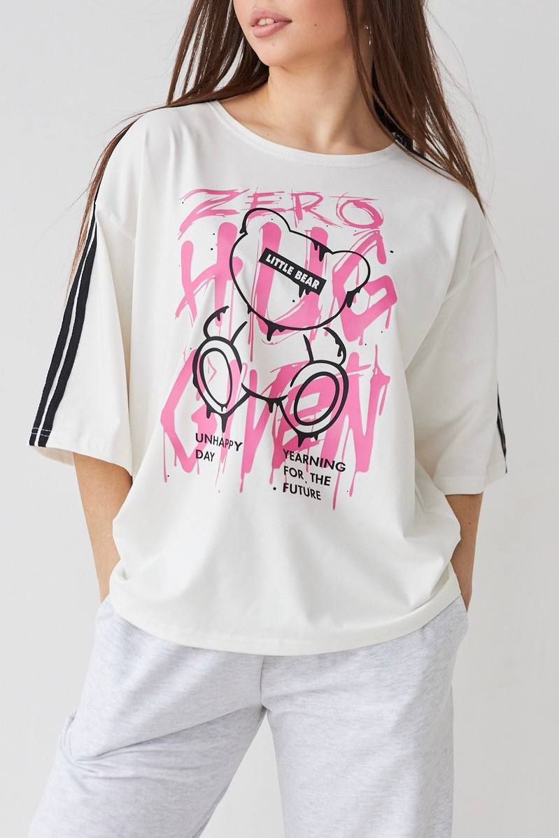 Футболка "Zero Hug" White