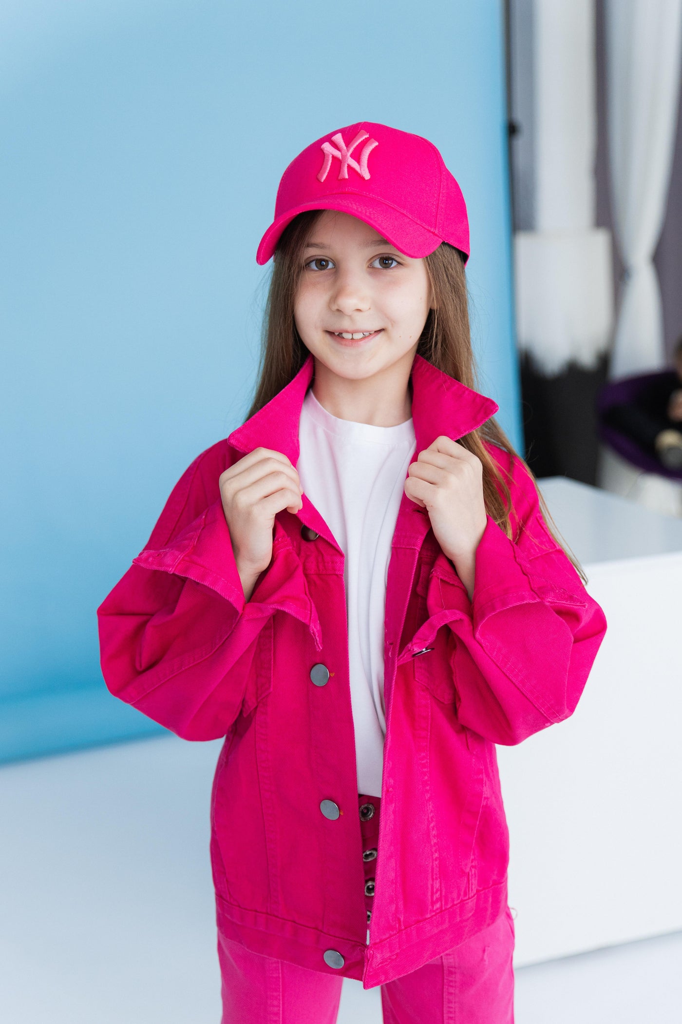 Lublu kids Джинсова куртка Pink