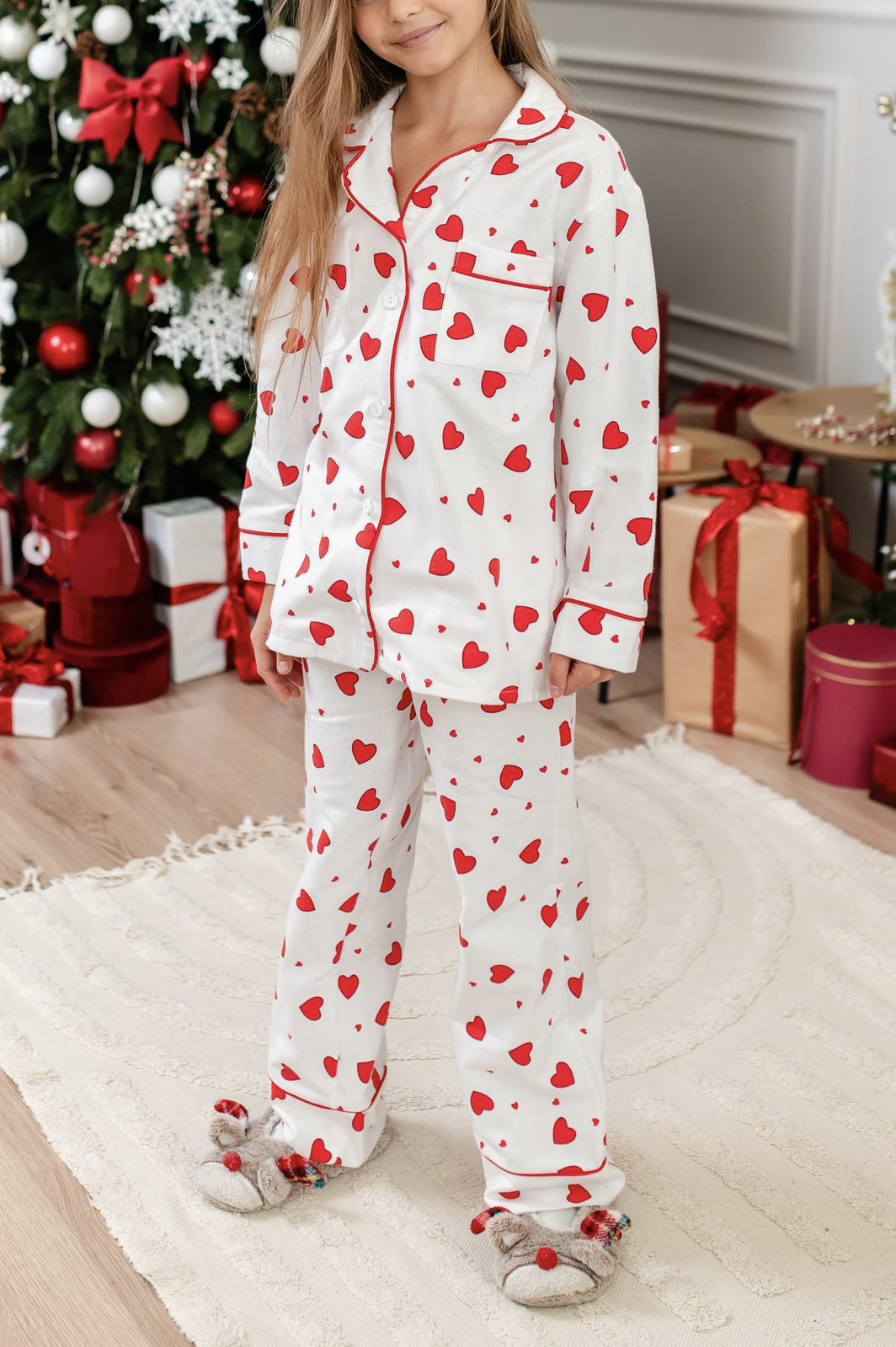 Піжама Hearts Red