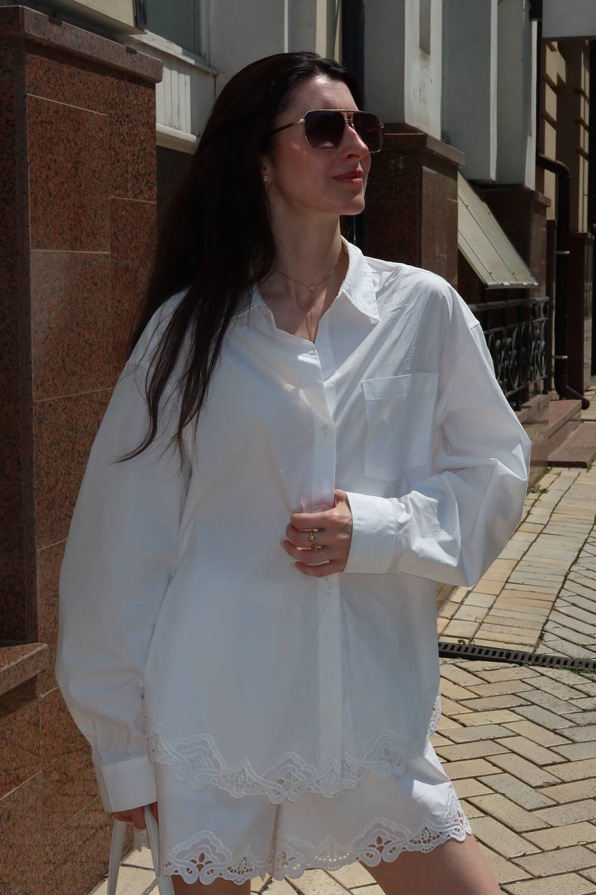 Сорочка "Bloom" White