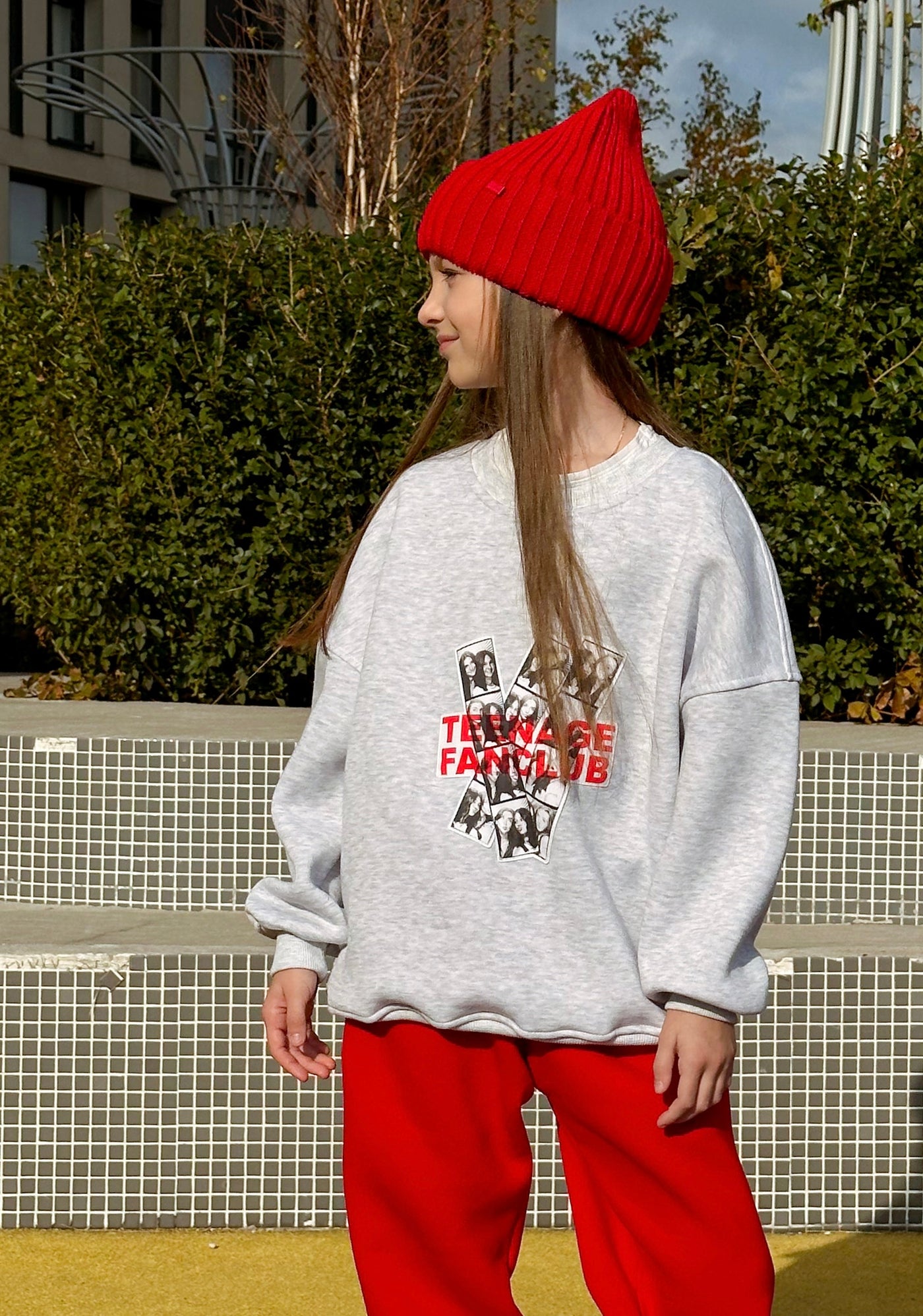 LuBlu Світшот "Friendship" Grey