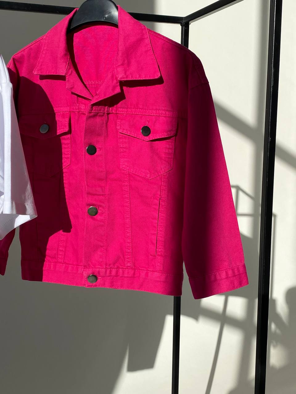 Lublu kids Джинсова куртка Pink