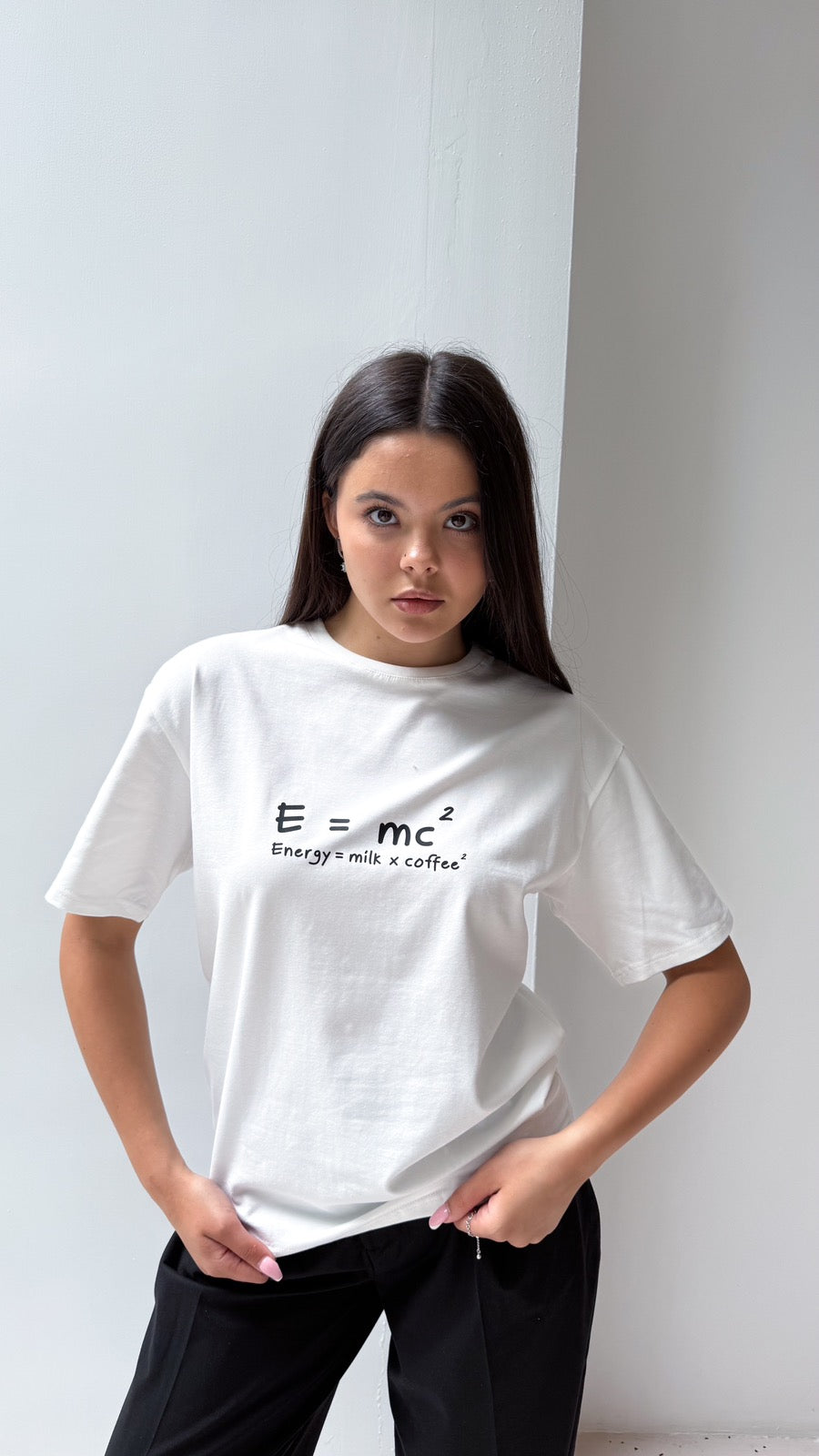 Футболка "Energie" White