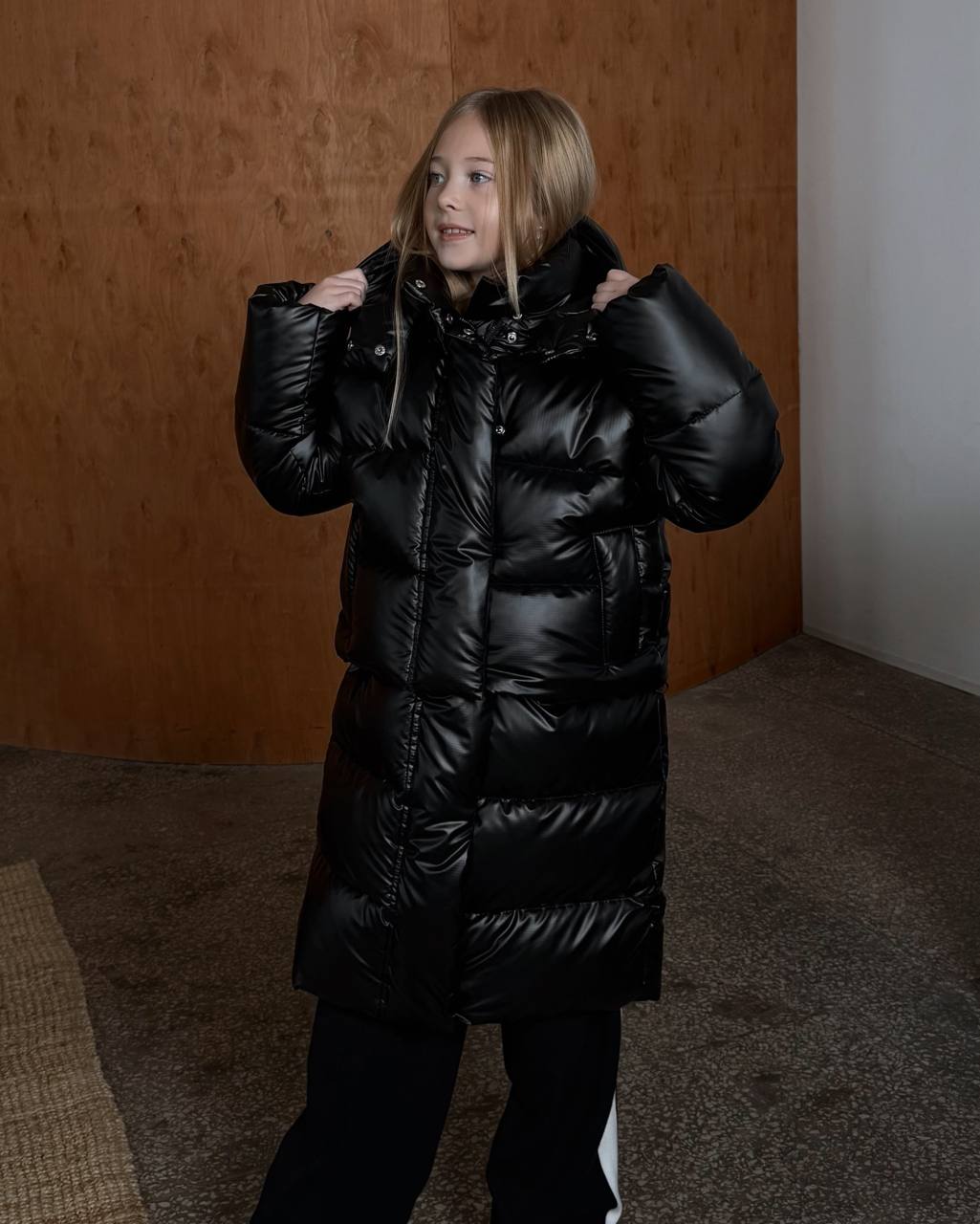Пуховик ZipOff Black