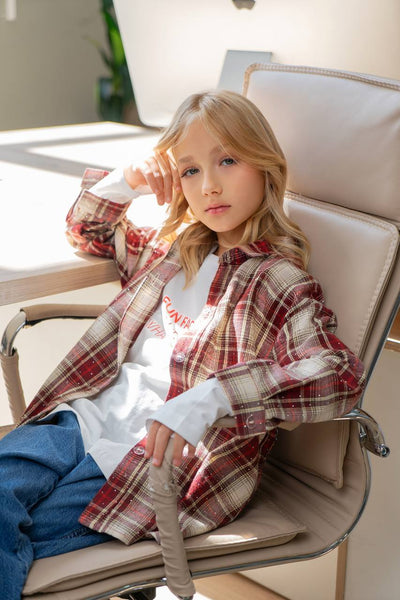 Сорочка картата Red