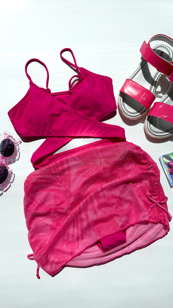 Купальник "Asymmetry" Pink