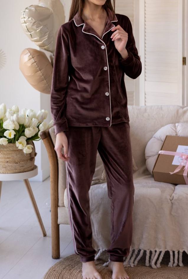 Піжама велюрова Brown