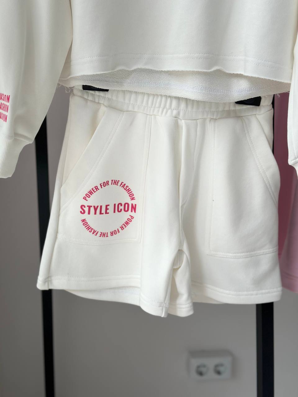 Lublu Шорти "Style Icon" Milk/Rose