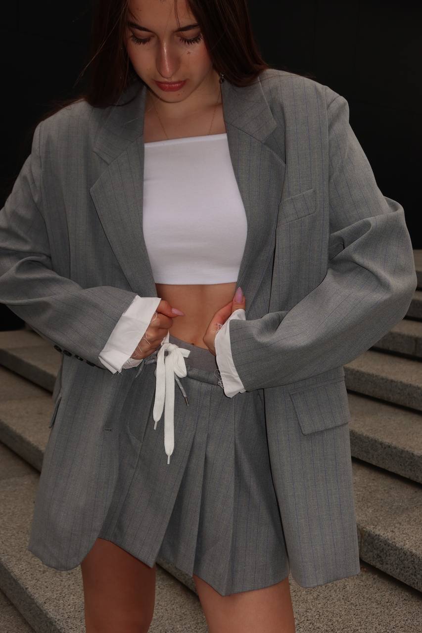 Спідниця "Strips" Grey