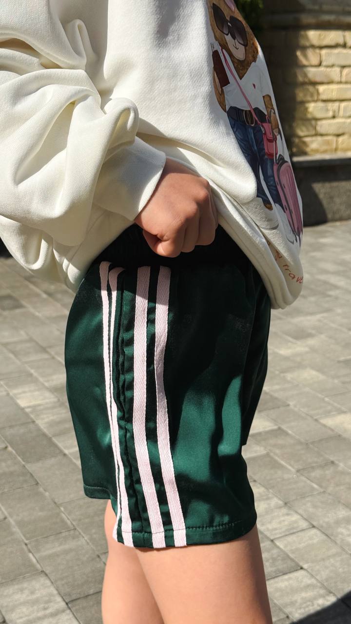 Шорти атласні Green