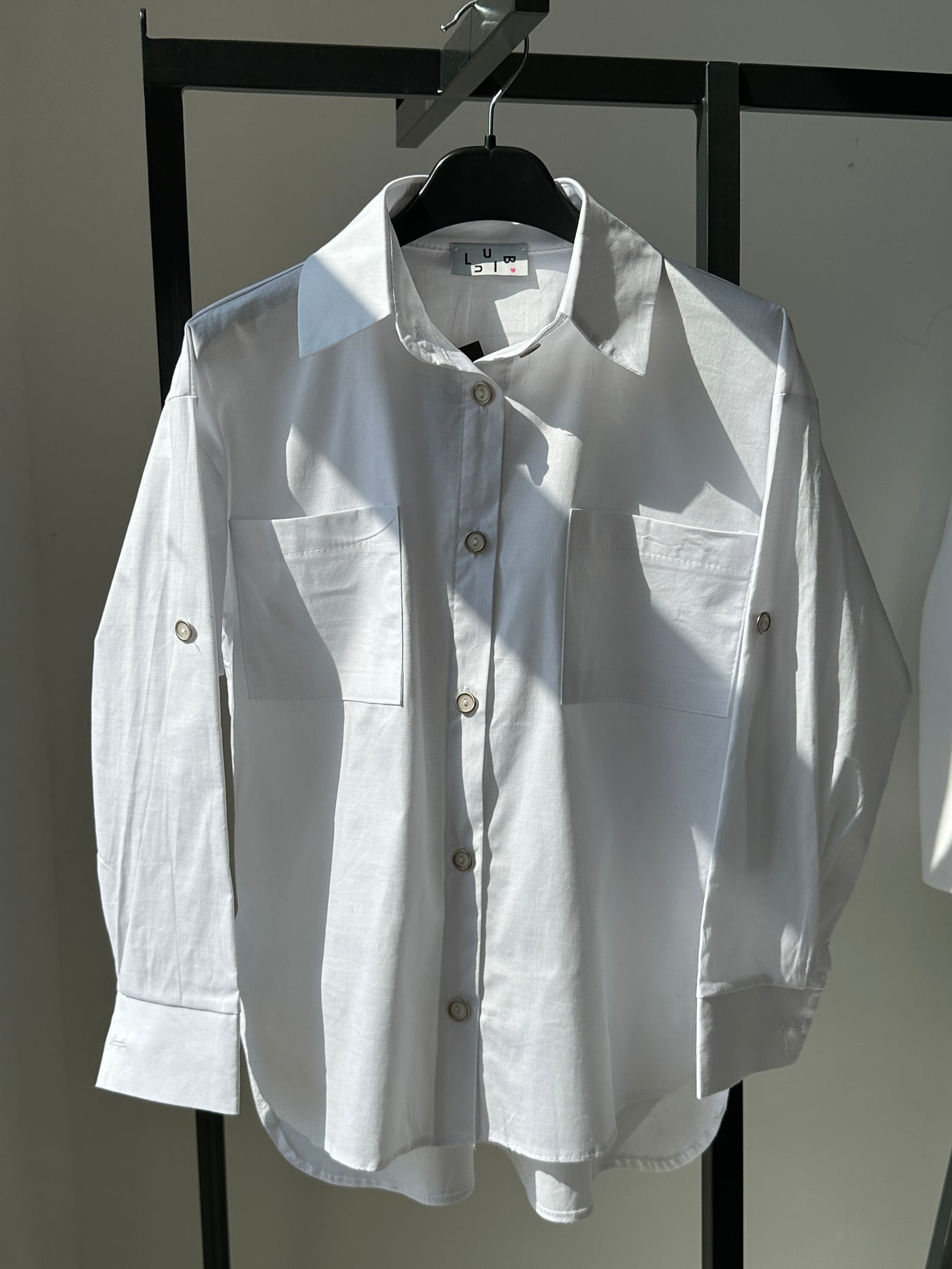 Dreams Girl Сорочка з карманами White