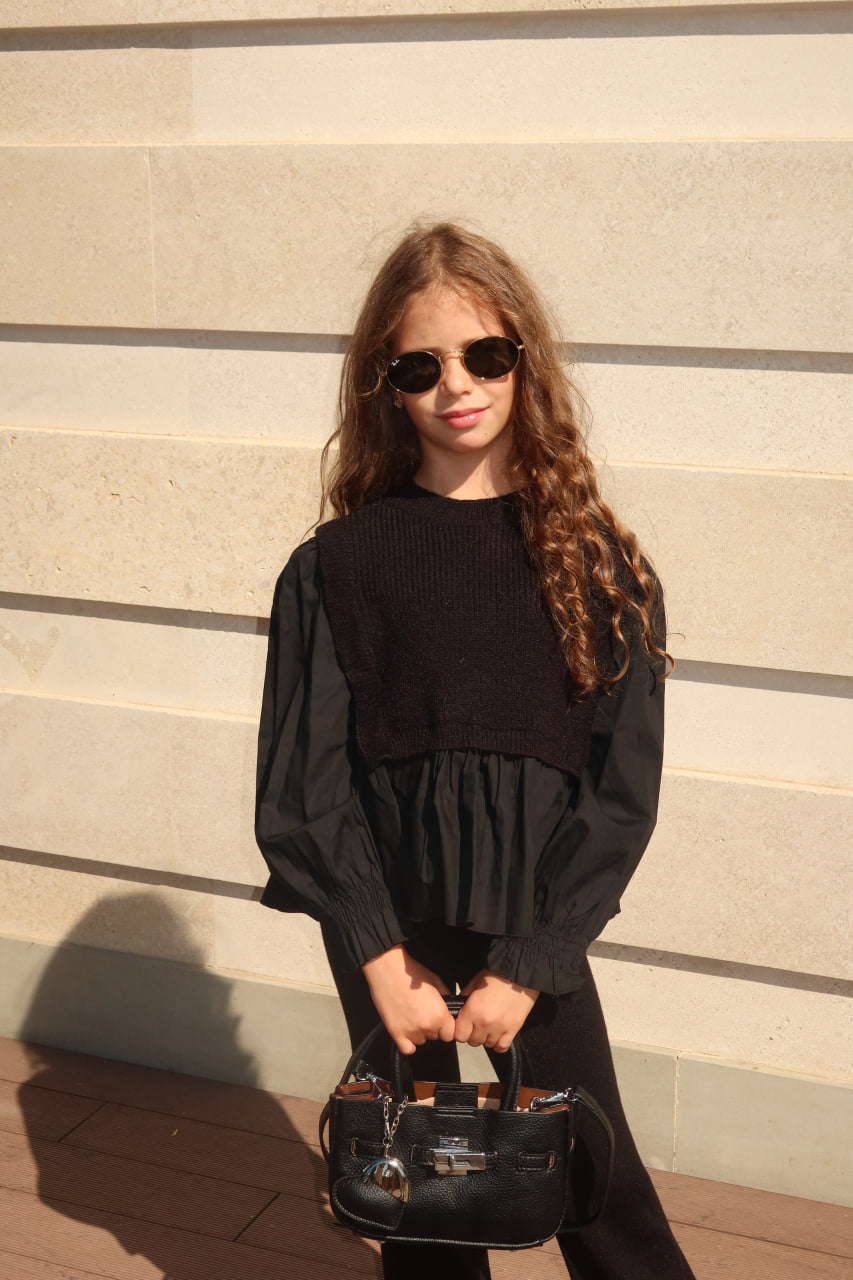 Джемпер Relaxed Knit Black