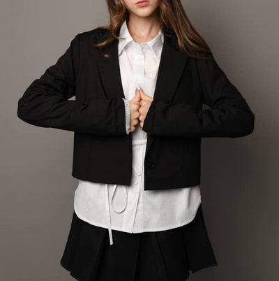 Піджак short Laced Black