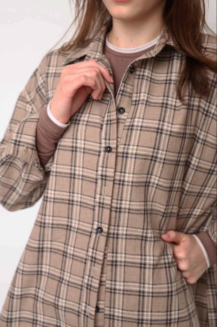 Сорочка картата Brown