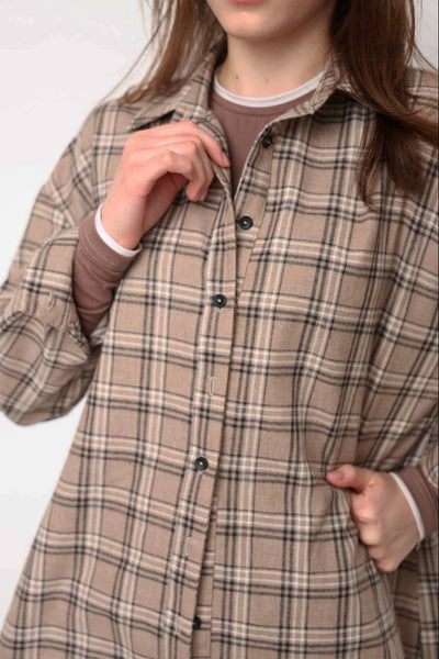 Сорочка картата Brown