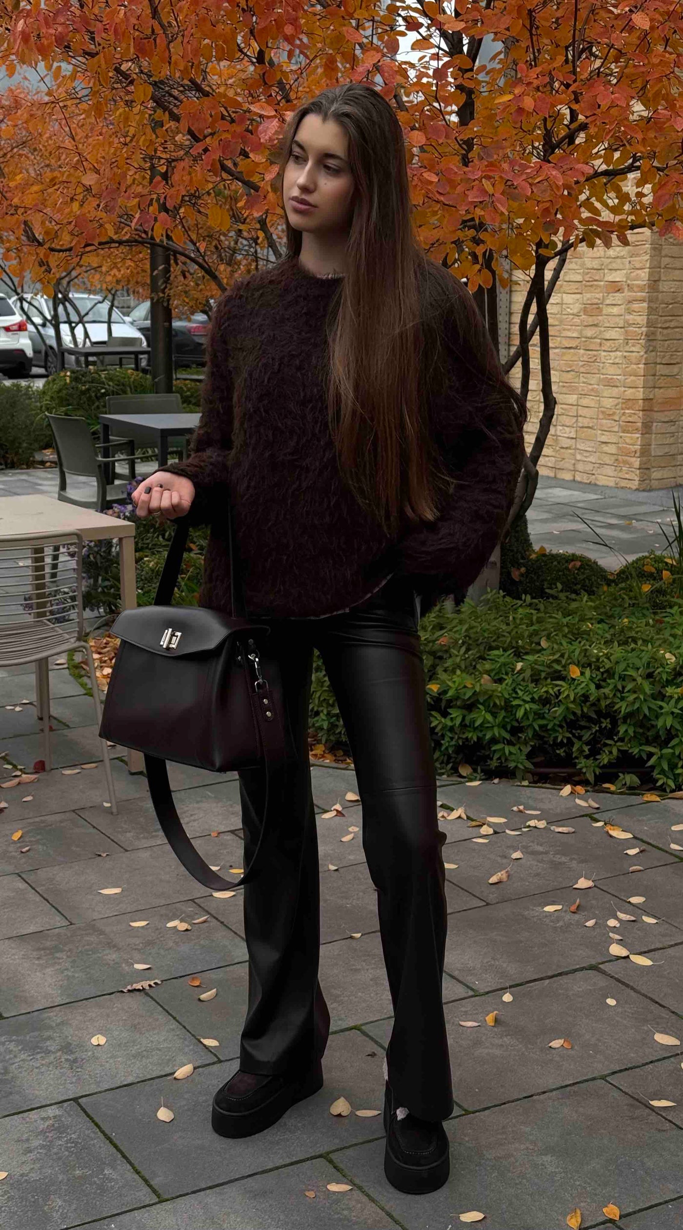 Светр хутряний Brown