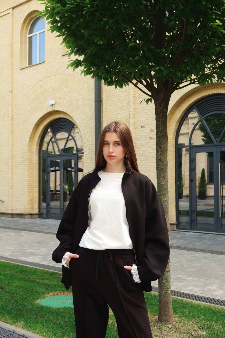 Бомбер "Laced" Black