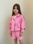 Lublu kids Джинсова куртка Rose