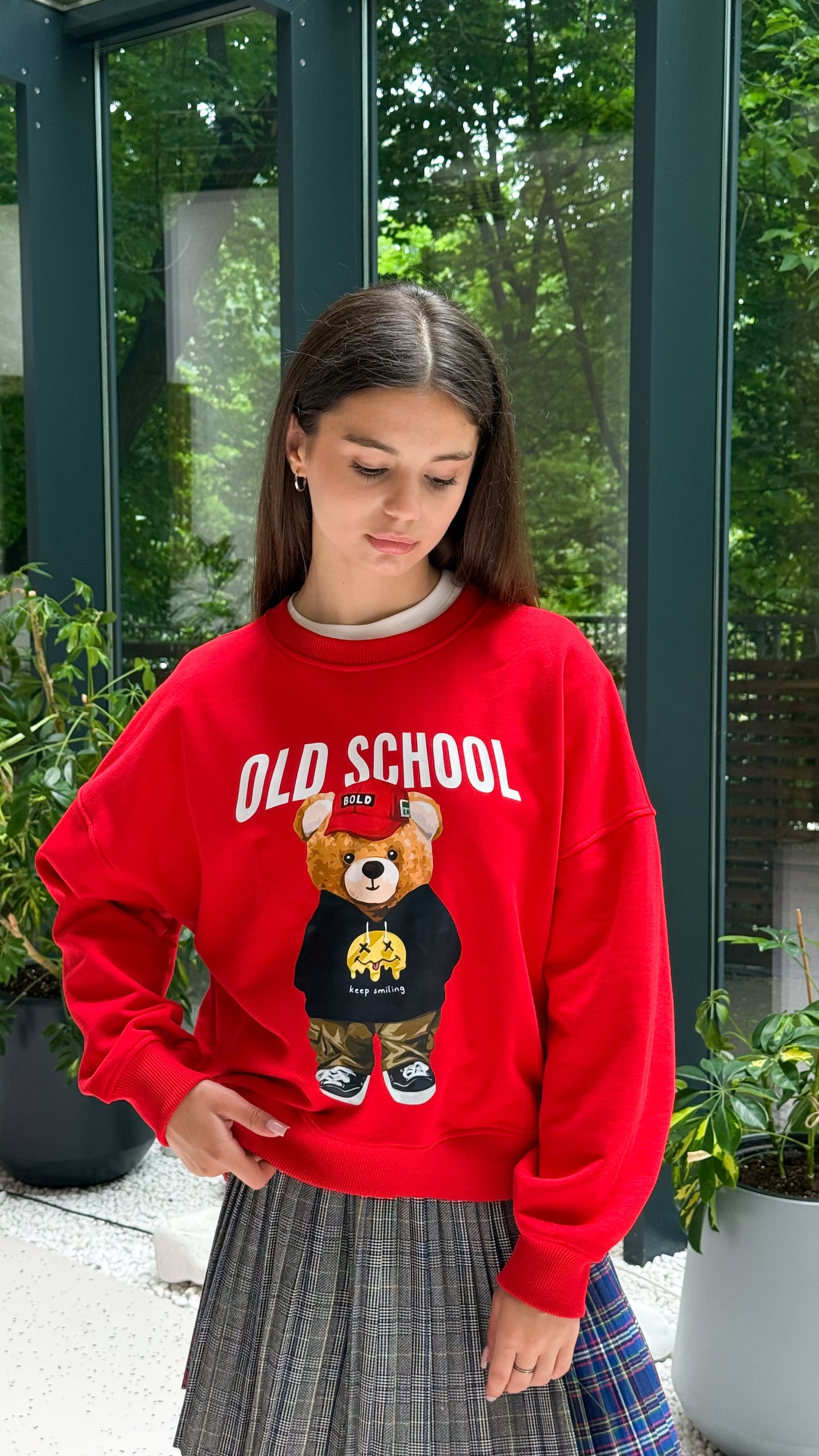 Світшот SCH "Old school" Red