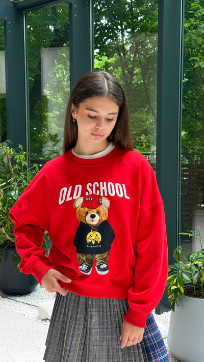 Світшот SCH "Old school" Red