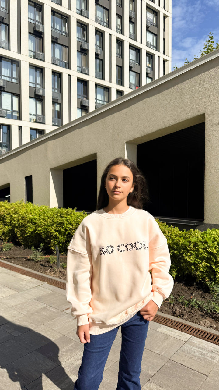 LuBlu Світшот "COOL" Cream