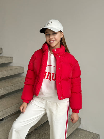 AriSweet Transformer Jacke Rot