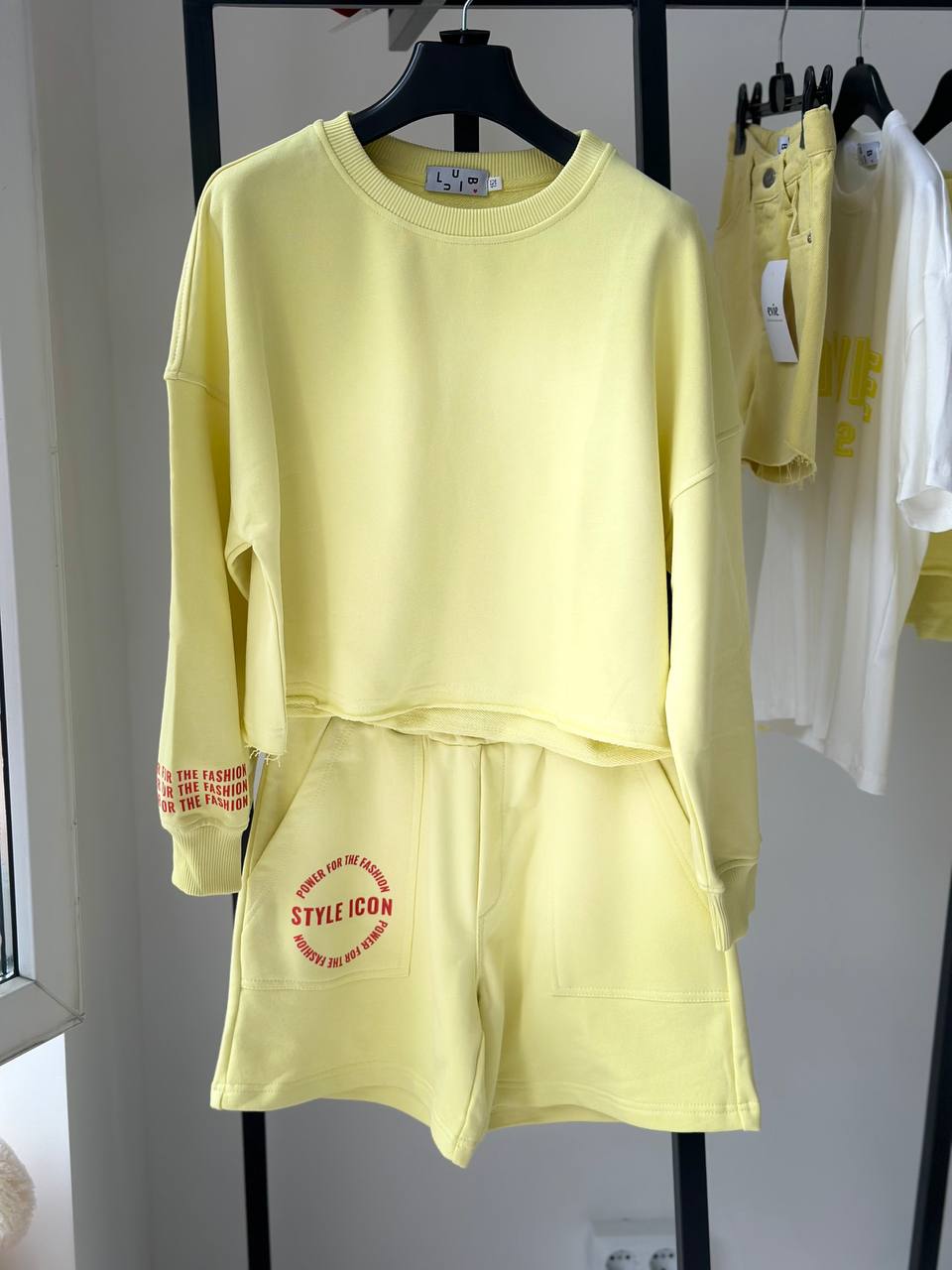 Lublu Шорти "Style Icon" Yellow