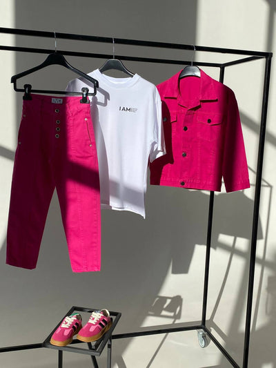 Lublu kids Джинси Pink