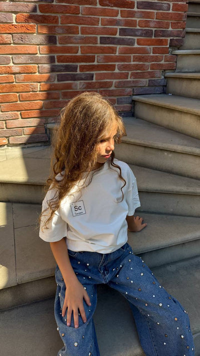 Футболка "SC" White