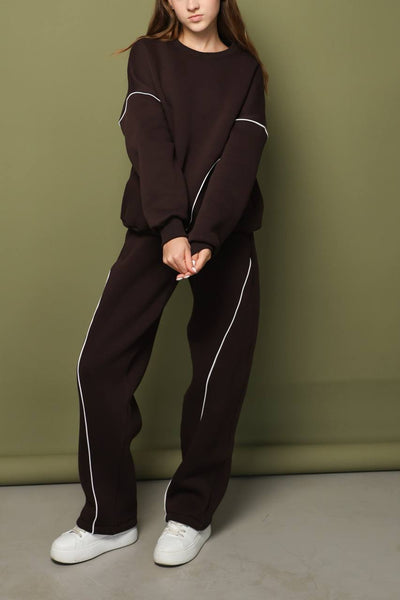 Костюм з кантом Brown